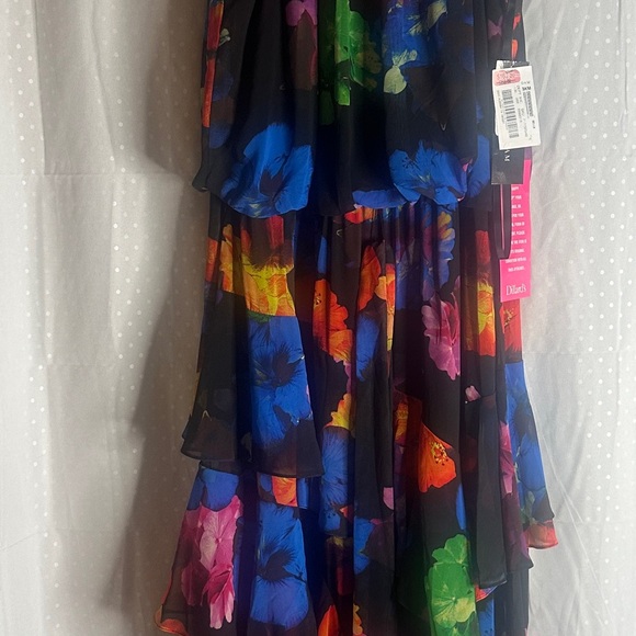 Gorgeous Floral Halter Maxi Dress 14 - Picture 6 of 6